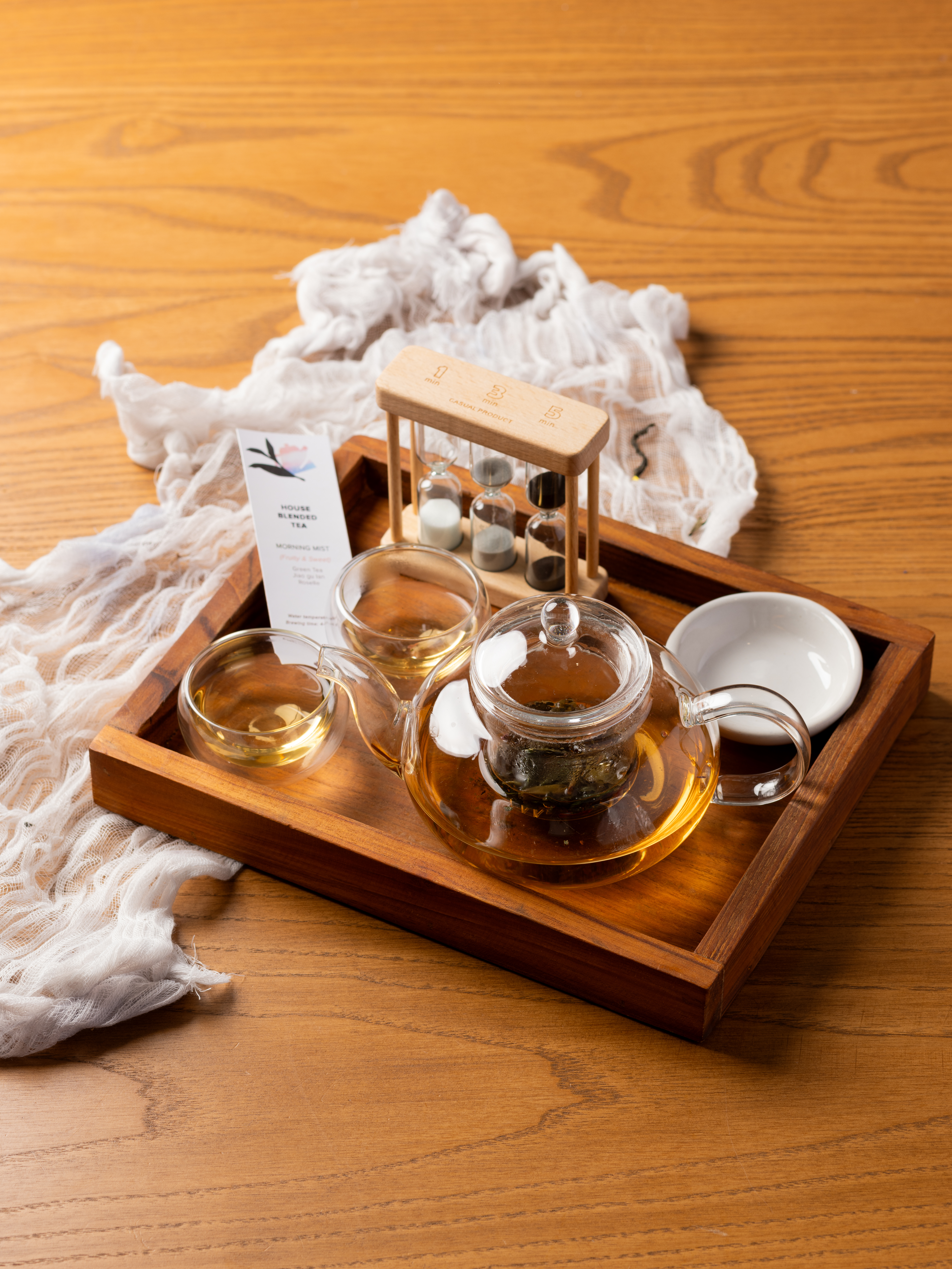 Toors signature tea, freshly brewed